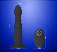 Garra de oso para mujeres, Juguetes sexuales anales para masturbación, simulación de piel, enchufe para adultos, color morado y negro