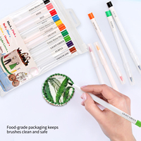 Stylos Marqueurs Comestibles pour la Décoration de Biscuits, Stylo de Décoration de Gâteau Noir, Stylo Comestible au Chocolat, Stylo Alimentaire, Pointe Fine, Marqueur Comestible