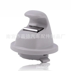 Clips para Visera de Coche Volkswagen 542448 Gris, Fácil Instalación, Montaje en el Techo, para Golf Mk7, Tiguan, Lamando, Magotan - Product Image 4