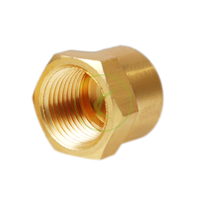 ฝาครอบน็อตทองเหลืองอุปกรณ์ท่อคุณภาพสูง - Product Image 1