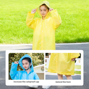 Capa de Chuva Infantil Portátil Reutilizável de Alta Qualidade com Estampa Fashion para Atacado - Product Image 4