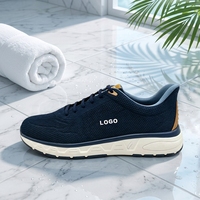 Chaussures de sport en maille respirante à lacets pour hommes, marque privée, entièrement personnalisables, légères, pour le skate et la marche décontractée, vente en gros