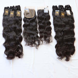 โรงงานราคาขายส่งดิบที่ยังไม่ได้ผมหยิก100% เวอร์จินดิบขายส่งอินเดียมนุษย์ผมรวมกลุ่มกับ Hd ลูกไม้หน้าผาก - Product Image 1