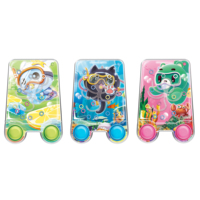 MILI jeu de Machine à eau en plastique Puzzle pour enfants dessin animé animaux jouet anneau d'eau jeu de lancer