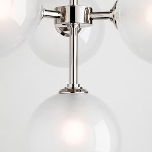Simig Lighting 2020 Retro Design <span class=keywords><strong>Cosmos</strong></span> 8 Light Lámpara colgante horizontal con latón mantequilla - Product Image 5