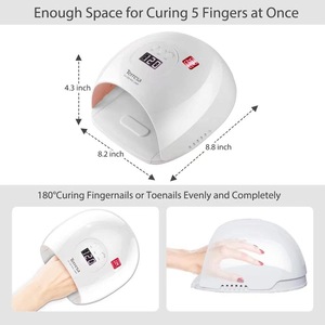 Lámpara <span class=keywords><strong>de</strong></span> Curado <span class=keywords><strong>de</strong></span> Uñas UV/LED Inteligente <span class=keywords><strong>de</strong></span> 72W, <span class=keywords><strong>Secador</strong></span> <span class=keywords><strong>de</strong></span> Fototerapia con Sensor <span class=keywords><strong>de</strong></span> Secado Rápido, Material Plástico - Product Image 3