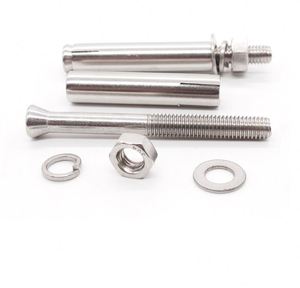 Boulon <span class=keywords><strong>d</strong></span>'expansion à enfiler en acier inoxydable et acier au carbone avec écrou, vis à tête cylindrique M4 - Product Image 3