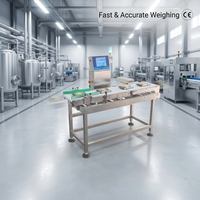 Báscula Dinámica Automática de Alta Precisión con Rechazador para Líneas de Alimentos y Farmacéuticas