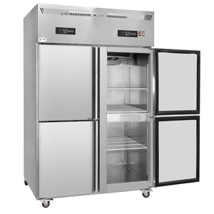 Congelador Comercial de Doble Temperatura de Enfriamiento Rápido -25°C, Vertical, <span class=keywords><strong>4</strong></span> Puertas, 885W, Control Inteligente de Temperatura, Doble Temperatura - Product Image 1