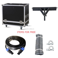 Enceintes Line Array LA10 LA18B 8+4, enceintes de 10 pouces, caissons de basses de 18 pouces, Line Array 2 voies pour une capacité de 3000 personnes