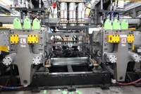 Máquina de Moldeo por Extrusión y Soplado de Doble Estación para Botellas de Gel de Ducha de HDPE, Máquina para Fabricar Botellas de Champú