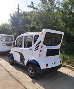 Weliftrich รถสายตรวจไฟฟ้า8ที่นั่งรถกอล์ฟยูทิลิตี้มีประตูสีฟ้า - Product Image 3