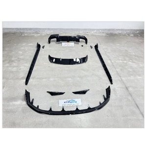 XLstyling - Kit Aerodinámico Negro Brillante de Alta Calidad, Faldones Laterales, Alerón Delantero, Difusor Trasero para <span class=keywords><strong>BMW</strong></span> Serie 1 F70 <span class=keywords><strong>M135</strong></span> MP - Product Image 1