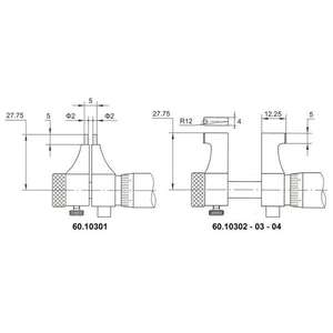 Digital Internal Inside <b>Micrometer</b> for Accurate Measurements - Product Image 1