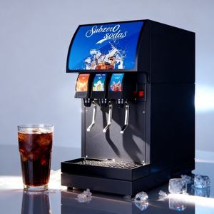 Dispensador de Bebidas Carbonatadas Comercial de 3 Válvulas para Jugos, Refrescos y Bebidas, Ideal para Hoteles y Servicios de Catering - Product Image 1