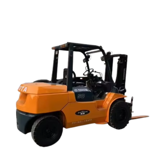 Venta caliente Toyota 50 Carretilla elevadora de segunda mano Diesel Buen estado Mejor servicio Usado Toyota 50 Carretilla elevadora Mini Tractor 5ton - Product Image 1