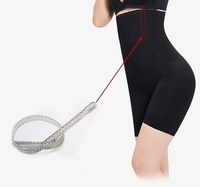 Boxer de contrôle du ventre taille haute sans couture pantalon de sécurité Anti-exposition du corps façonnage post-partum contrôle du ventre sous-vêtements pour femmes