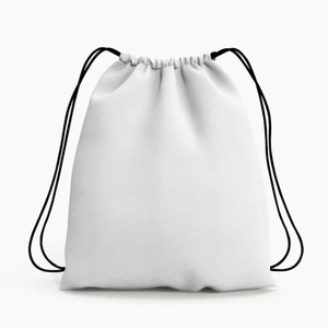 Tas Serut Nilon Tahan Air Sublimasi Logo Kustom Poliester Tas Ransel Kustom Gym Olahraga Tas Serut Dengan Logo - Product Image 2