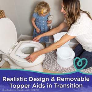 Pampers ชุดฝึกขับถ่ายพลาสติก4T-5T, 104ประกอบด้วยกระโถนเด็กทารกในฤดูร้อนชุดฝึกเด็กหลากสี - Product Image 3