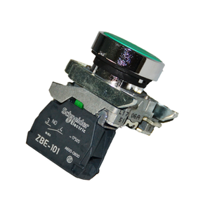 XB4BA31, Harmony, <span class=keywords><strong>Bouton</strong></span>-<span class=keywords><strong>poussoir</strong></span> 22 mm, Vert, Retour par <span class=keywords><strong>ressort</strong></span>, 1 NO - Product Image 3