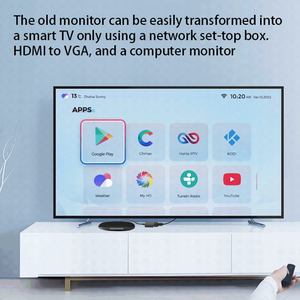 Convertidor HDTV macho a VGA hembra de alta velocidad Adaptador de cable de video escalador HD para PC Aplicación de <span class=keywords><strong>monitor</strong></span> de computadora portátil - Product Image 5