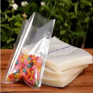 Biologisch abbaubare PE-Snacks-Verpackung wiederverwendbare Heißkleben-Vakuum-Lebensmittelbeutel für gefrorene Lebensmittel Konservation bedruckte Oberfläche Zuckerwaren-Speicher