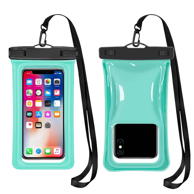 Étuis universels en PVC de plage Sacs de séchage flottants pour natation Pochette étanche pour téléphone portable pour téléphones portables