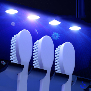 Bulk Wholesale Automatic Toothpaste Dispenser 5 Mins Dry <strong>Toothbrush</strong> <strong>Head</strong> <strong>Toothbrush</strong> <strong>Holder</strong> Electric - Product Image 2