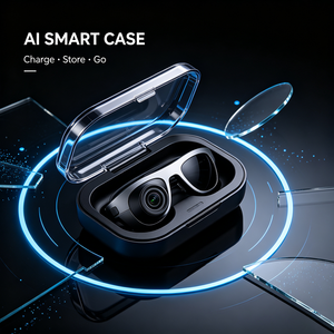 Boîte de charge de voyage compatible avec les lunettes intelligentes - Product Image 3