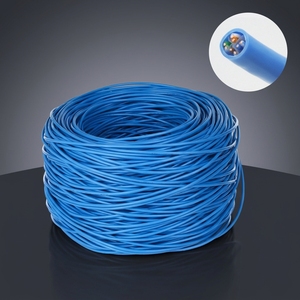 Câble <span class=keywords><strong>Ethernet</strong></span> Cat6, câble LAN <span class=keywords><strong>10m</strong></span>, câble UTP, conducteur CCA, 8 cœurs, paire torsadée non blindée - Product Image 1