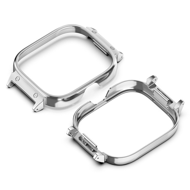 Tengyue Hot Selling Luxury Stainless Steel Metal Frame Smart Watch Cover Case for Redmi Watch 5