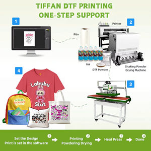 Nueva Impresora DTF de Escritorio A3 de Envío Rápido, Cabezal de Impresión XP600 de 30 cm, para Camisetas y Ropa de Mujer, Semi-Automática, para Pequeñas Empresas, 1 Año de Garantía - Product Image 4