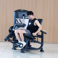 Machine d'extension de jambe multifonctionnelle assise réglable en gros DS050 Extension de jambe assise Curl de jambe pour une utilisation en salle de sport