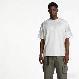 T-shirts vintage personnalisés pour hommes à manches courtes 100 % coton 220 g respirants écologiques à motif lettres coupe classique confortables - Product Image 2