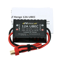 HENGE 4A 6A 8A 12A UBEC 5V 6V 7.4V Stabilisateur de tension à mode commuté BEC pour accessoires de batterie d'avion et de bateau RC
