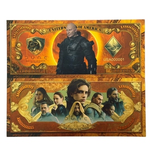 Billets de banque du film Dune 2026 America 9 Models, plaqués or 24 carats, pour cadeaux - Product Image 5