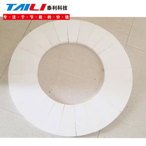 Трапециевидные керамические вкладыши из оксида алюминия для защиты цилиндрических труб, в наличии, немедленная отгрузка, износостойкие, с изогнутой поверхностью - Product Image 5