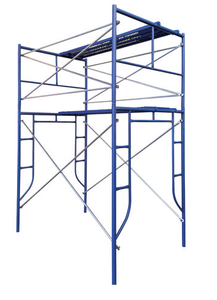 Échafaudage en acier thermolaqué <span class=keywords><strong>Anta</strong></span> avec structure résistante à la corrosion et haute résistance pour une utilisation en extérieur - Product Image 2