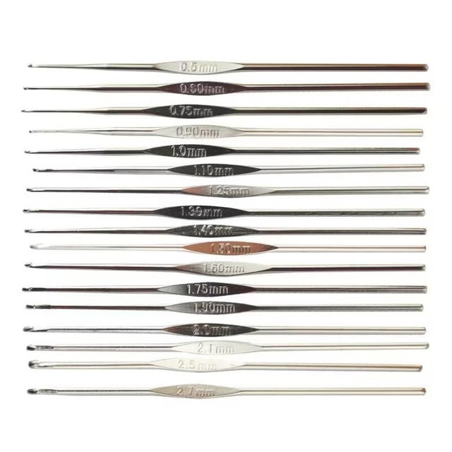 Hot Selling Wholesale Stainless Steel Knitting Needle Hook Crochet Hook for Hand Knitting Tools