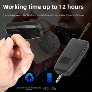 BHA AG-108 Micrófono Inalámbrico para Flauta, Colector de Sonido, Ocarina, <span class=keywords><strong>Suona</strong></span>, Instrumento Musical para Consolas de Mezcla y Altavoces - Product Image 5