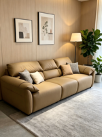 Günstiges Maßgefertigtes Farbiges Kunstleder-Ecksofa-Set Modernes Design Umweltfreundlich Langlebiger Schwamm für Apartments, Schulen, Werkstätten