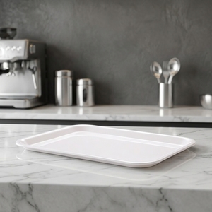 Large <strong>Serving</strong> Platter Buffet Tray <strong>Plates</strong>, White <strong>Rectangular</strong> Platters for Food <strong>Serving</strong> Trays for Party, Entertaining, Appetizer - Product Image 4