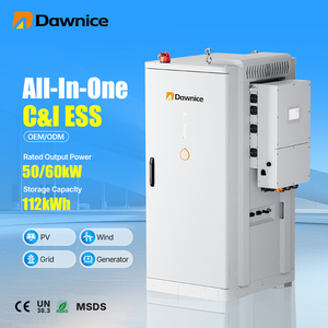 Sistema de Almacenamiento de Energía Solar Dawnice de 50KW/100KW 100kWh/112kWh/200kWh LiFePO4, Sistema Todo en Uno para Empresas e Industrias (C&I ESS) con Refrigeración por Aire - Product Image 1