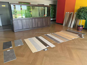 Pegatinas de Vinilo SPC con Diseño de <span class=keywords><strong>Madera</strong></span>, Resistentes al Agua, Engrosadas y Resistentes al Desgaste, para Pisos Plásticos - Product Image 4