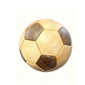 Juguete de <span class=keywords><strong>Madera</strong></span> para Ensamblar con Espiga y Mortaja, Diseño de Balón de Fútbol - Product Image 4