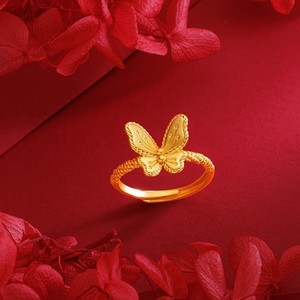 Elegant jewelry set, high-end bracelet and earrings, Zhou family style "Flower and <b>Moon</b> Dream Butterfly Necklace" with - Product Image 4