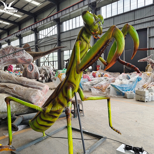 Modelos de Insectos Gigantes Realistas y Móviles, <span class=keywords><strong>Mantis</strong></span> Animatrónico con Alas y Cabeza en Movimiento, Personalizable para Parques de Aventuras, Museos, Interiores/Exteriores - Product Image 5