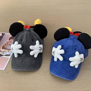 <span class=keywords><strong>Gorra</strong></span> de béisbol original con diseño de orejas grandes, para padres e hijos, estilo celebridad de internet, para fotos de broma, con característica de tela común - Product Image 2