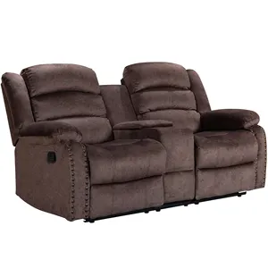 LXENVIRONMENTAL PROTECTION PU and WATERPROOF Modern Upholstered Sofas Leather 2 3 Seater Power Recliner Sofa Set Furniture