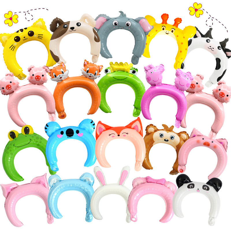 Headband Foil Balloon Globos Factory Animal